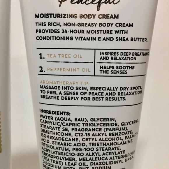PEACEFUL Aromatherapy Body Cream - Picture 2 of 2